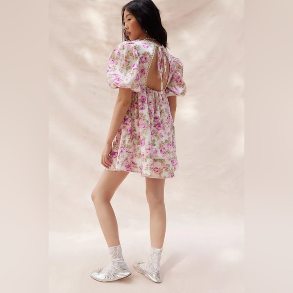 Free People x For Love & Lemons Milani Mini Dress - Picture 3 of 6